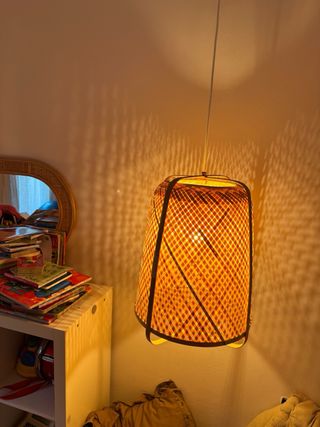 Lámparas colgantes Ikea Mimbre (2 unidades)