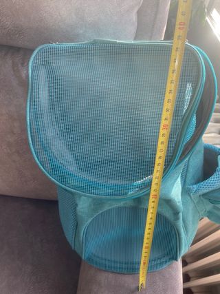 Mochila transportín para mascotas pequeña