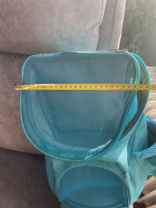 Mochila transportín para mascotas pequeña
