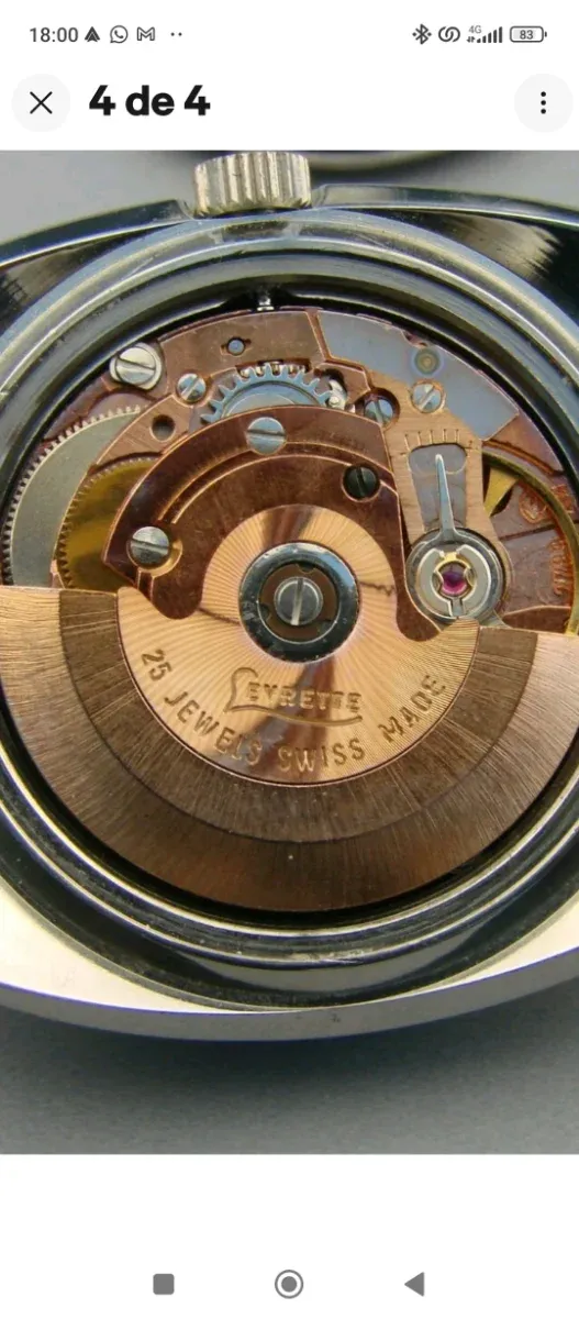 Reloj Suizo Diver Vintage Levrette Ocean Queen 500