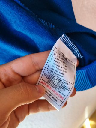 Camiseta Nike Vintage Logo Bordado Azul