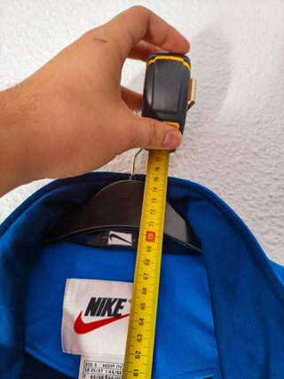 Camiseta Nike Vintage Logo Bordado Azul