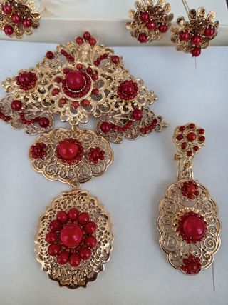 Aderezo Fallera Huertana Coral