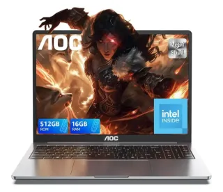 AOC Portátil Intel N97 512GB ROM 16GB RAM