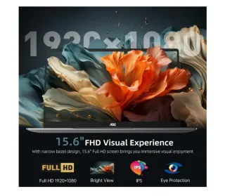 AOC Portátil Intel N97 512GB ROM 16GB RAM
