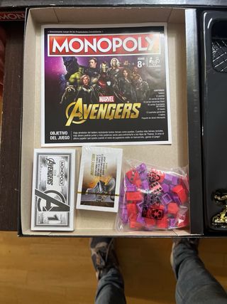 Monopoly Marvel Avengers Juego de Mesa