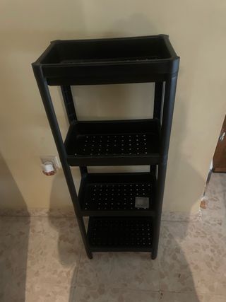 Estantería Negra Ikea Plástico