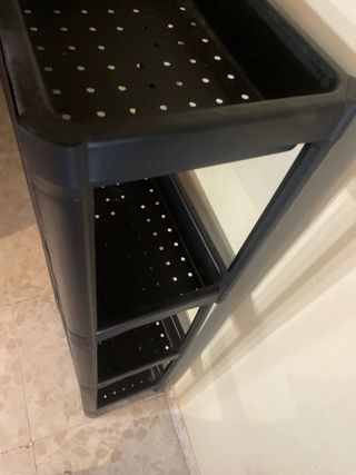 Estantería Negra Ikea Plástico