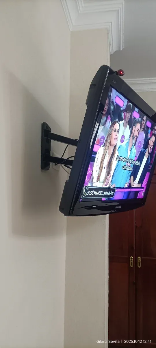 TV Panasonic de 32 pulgadas con TDT externo.