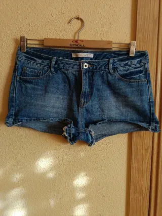 Pantalones cortos vaqueros Springfield azules