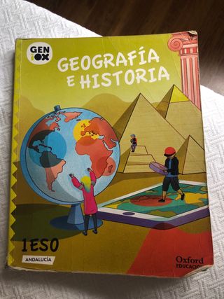 Libro Geografía e Historia 1º ESO Geniox Andalucía
