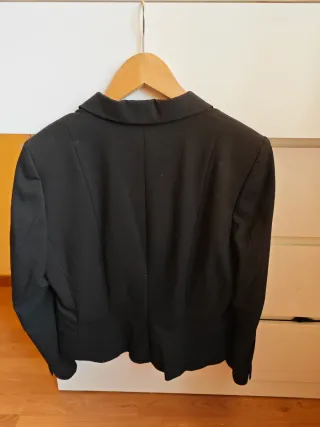 Americana H&M Mujer Talla 42 Negra