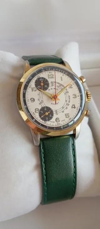 Reloj Suizo Cronógrafo Rego Sport Telemetro