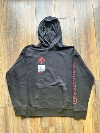 Sudadera Hollister Negra con Diseño Montaña