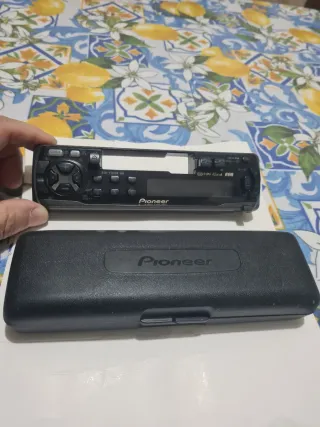 Frontalino car stereo Pioneer custodia vintage