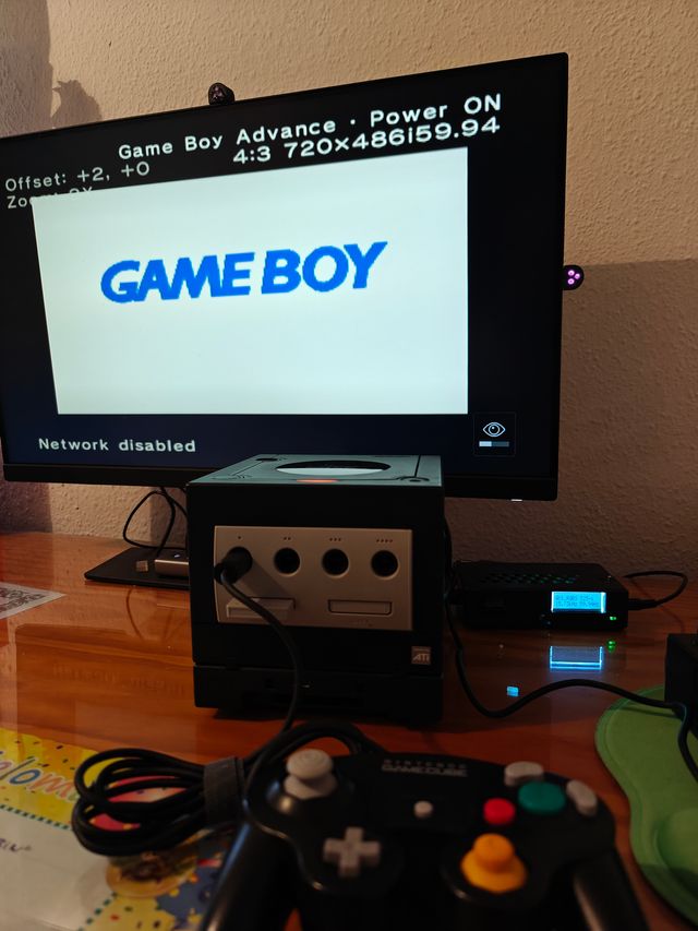 Nintendo GameCube + Splinter Cell +GB Player 128GB