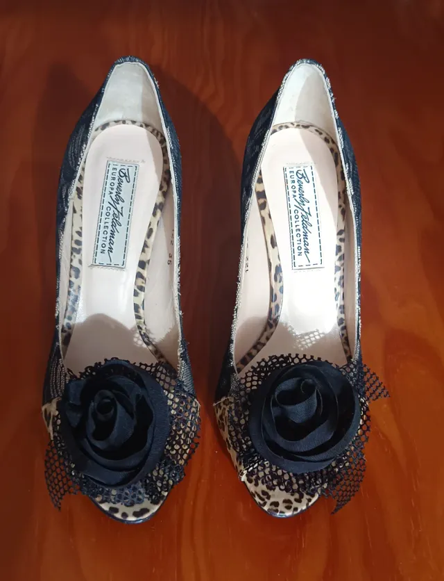 Zapatos fiesta Beverly Feldman negro/multicolor T3