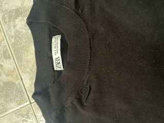 Jersey Zara Negro manga corta