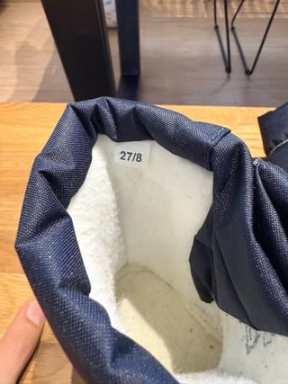 Botas de nieve para  niño talla 27/28