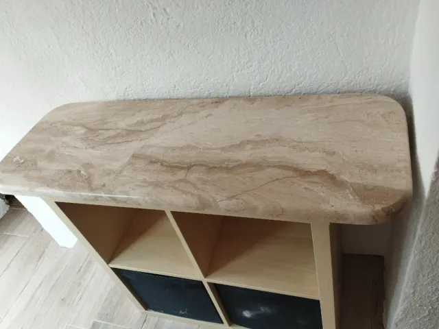 Mármol con veteado natural