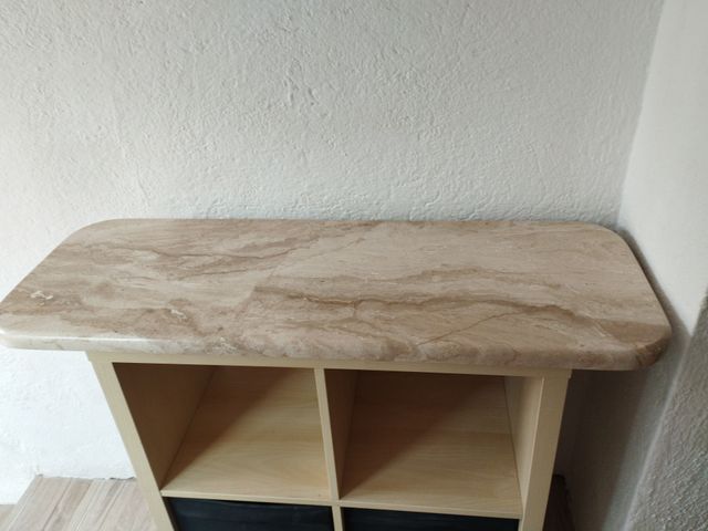 Mármol con veteado natural