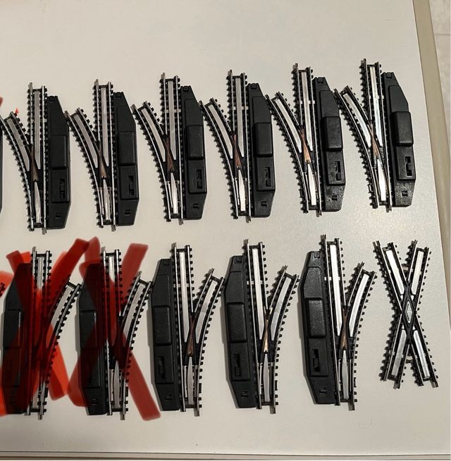 Desvíos manuales y cruce Ibertren 3N.