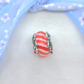 CHARM NAVIDAD MURANO CARAMELO