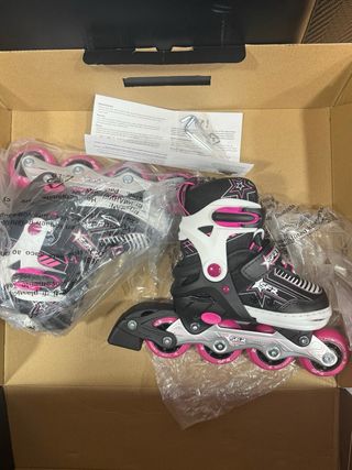 Patines SFR Vision blancos y rosas