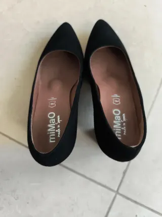 Zapatos de tacón negros