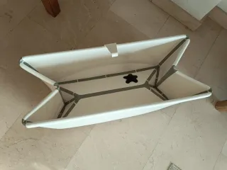 Bañera Stokke plegable + adaptador recién nacido