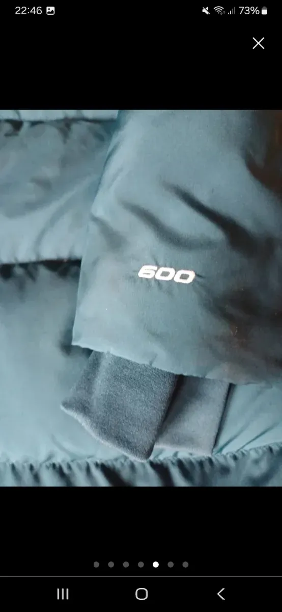 Plumas largo The North Face azul