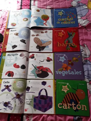 Lote 12 Libros Manualidades Infantiles Qué Fáciles