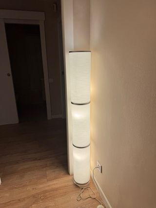 2 Lámparas Tubo Ikea