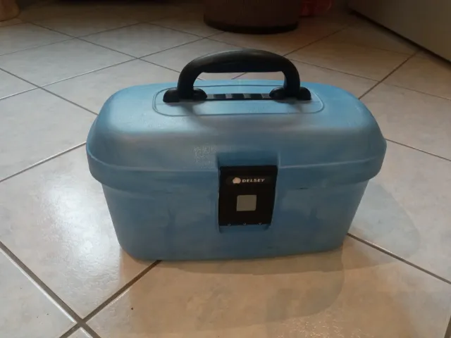Beauty case Delsey blu