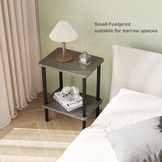Mesa Auxiliar 2 Niveles 40x30x52cm