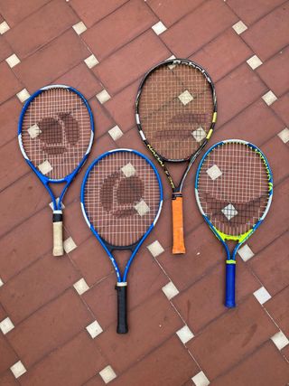4 Raquetas Tenis Niños