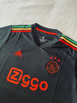 Camiseta Ajax Bob Marley XL Negra 