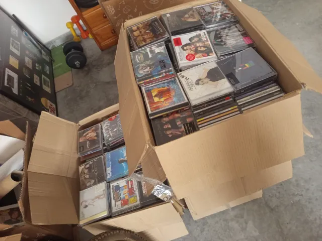 Lote de más de 1400 CDs Música Variada