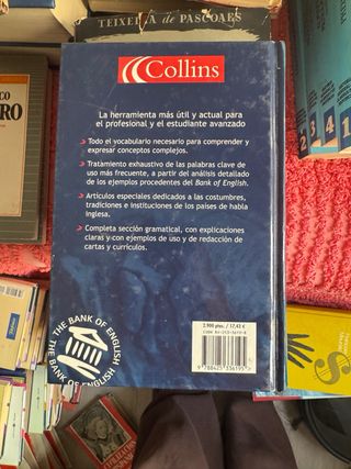 Collins diccionario inglés compact plus español...