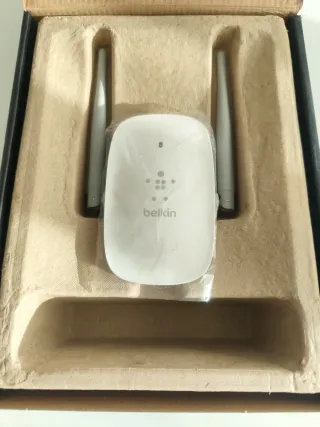Extensor WiFi Belkin N600 Doble Banda. Repetidor