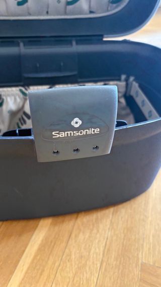 Neceser de viaje Samsonite negro