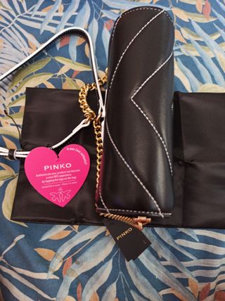 Bolso Pinko Love Click Mini Negro