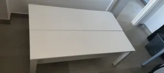 Mesa elevable Ikea blanca