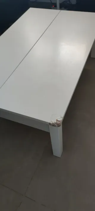 Mesa elevable Ikea blanca