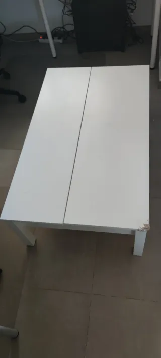 Mesa elevable Ikea blanca