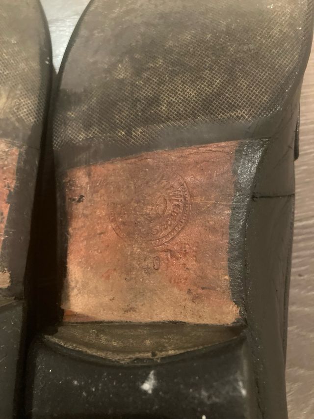 Mocasines Castellano 1920 de piel negra 40