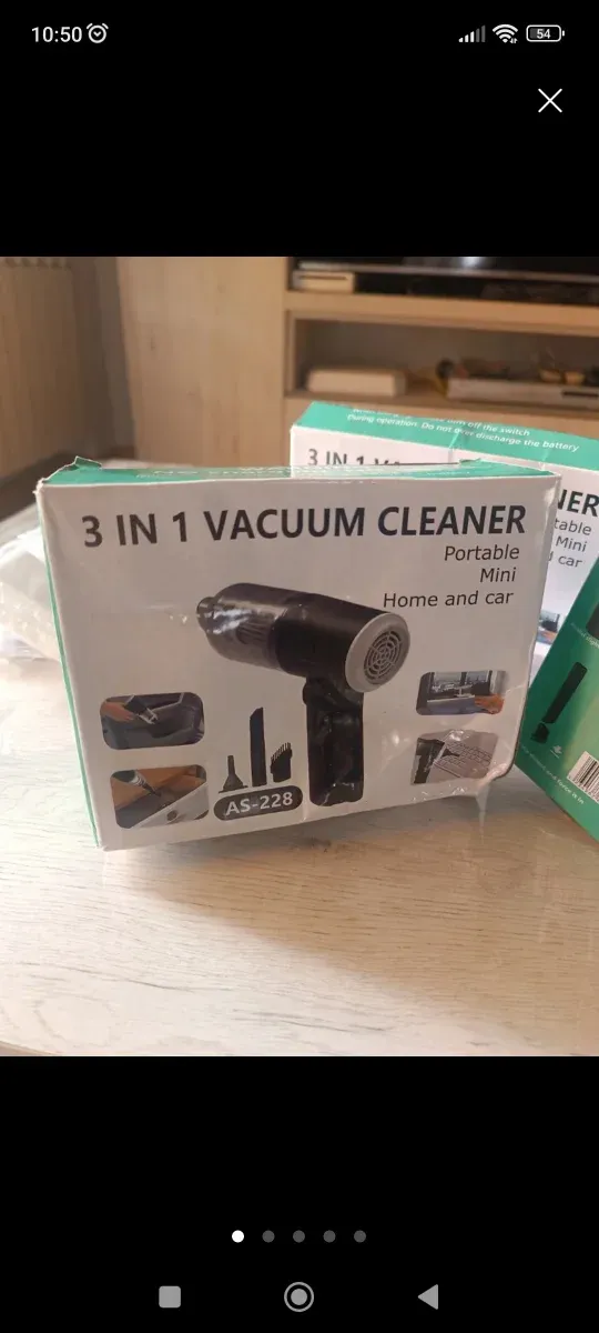 Mini Aspirador 3 en 1 Portátil
