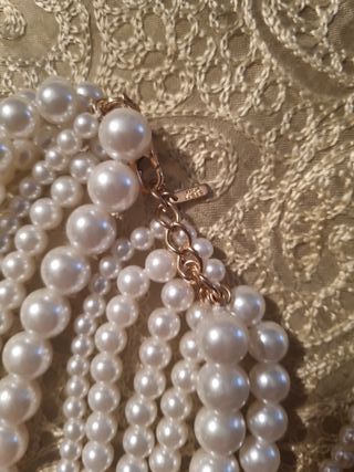 Collar perlas ZARA