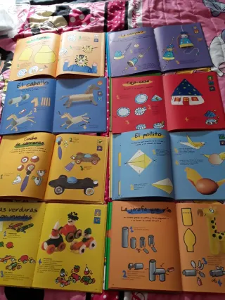 Lote 12 Libros Manualidades Infantiles.