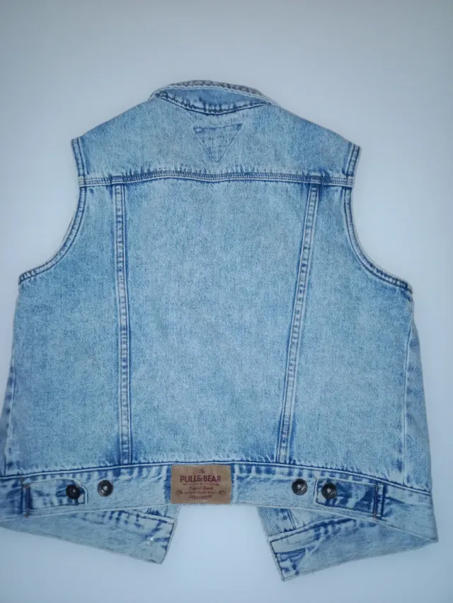 Chaleco tejano Pull&Bear Talla M